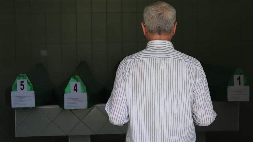 Kolektivna dženaza i ukop pet žrtava u Diviču